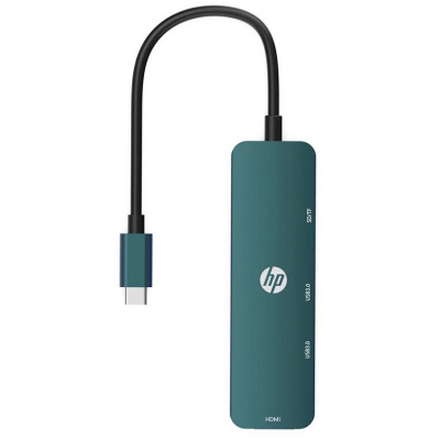 Концентратор HP USB3.1 Type-C to HDMI/USB3.0x2/SD+TF DHC-CT203 HP (DHC-CT203)