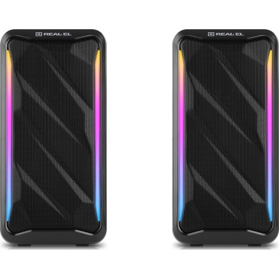 Акустична система REAL-EL S-130 USB Black (EL121100018)