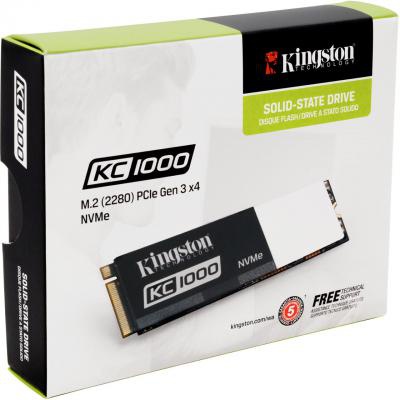 Накопитель SSD M.2 2280 480GB Kingston (SKC1000H/480G)