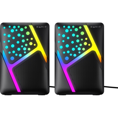 Акустична система Havit HV-SK763 USB RGB Black (6939119046446)