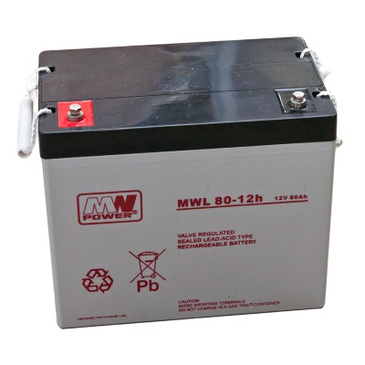 Батарея до ДБЖ MWPower AGM 12V-80Ah (MWL 80-12)