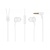 Наушники Remax RM-510 Mic Білий (RM-510-WHITE)