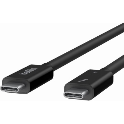 Дата кабель THUNDERBOLT 4, 40Gbps, 100W, 2m Black Belkin (INZ002BT2MBK)