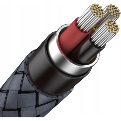 Кабель мультимедійний 3.5mm F to 3.5mm M 1.0m Essager (EYPY35-MY0G)