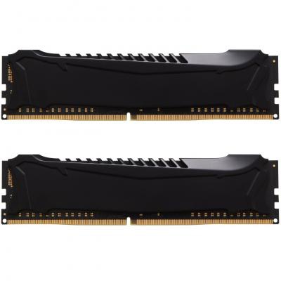 Модуль памяти для компьютера DDR4 8GB (2x4GB) 2666 MHz Savage Blak Kingston (HX426C13SB2K2/8)