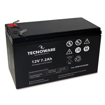 Батарея до ДБЖ TECNOWARE 12V-7.2Ah (EACPE12V7A2TWP)