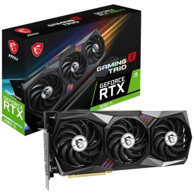 Видеокарта MSI GeForce RTX3060Ti 8Gb GAMING X TRIO GDDR6X (RTX 3060 Ti GAMING X TRIO 8GD6X)