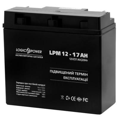 Батарея к ИБП LogicPower LPM 12В 17Ач (4162)