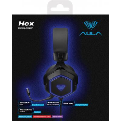 Наушники Aula Hex Black (6948391235080)
