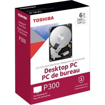 Жорсткий диск 3.5' 6TB Toshiba (HDWD260EZSTA)