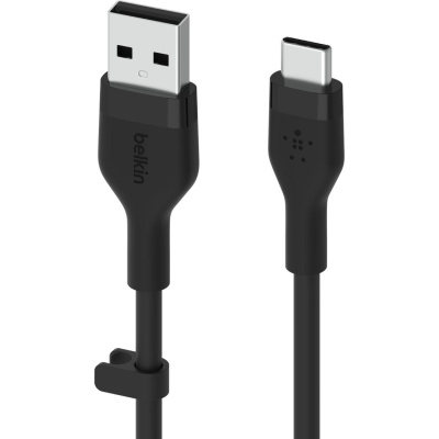 Дата кабель USB 2.0 AM to Type-C 1.0m Black Belkin (CAB008BT1MBK)