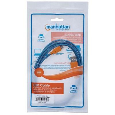 Дата кабель USB 2.0 AM to Micro 5P 1.8m Manhattan (352727)