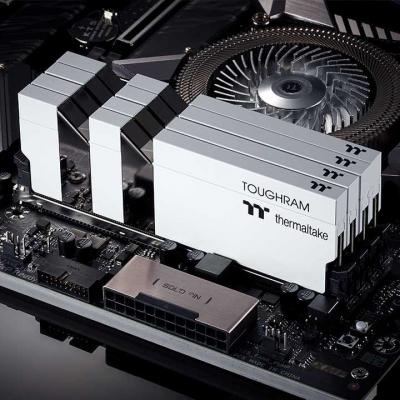 Модуль памяти для компьютера DDR4 16GB (2x8GB) 3200 MHz Toughram White ThermalTake (R020D408GX2-3200C16A)