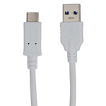 Дата кабель USB 3.0 AM to Type-C 1.0m DC-TC-103TR white Greenwave (R0014176)