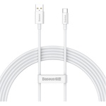 Дата кабель USB 2.0 AM to USB-C 2.0m Superior Fast Charging 100W moon white Baseus (P10320102214-03)
