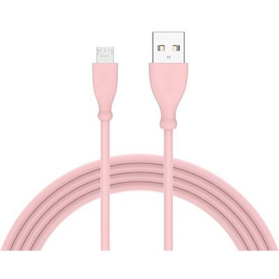 Дата кабель USB 2.0 AM to Micro 5P 1.0m Kitty T-M817 Pink T-PHOX (T-M817 Pink)