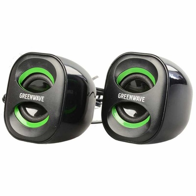 Акустическая система Greenwave SA-225, black-green (R0013761)