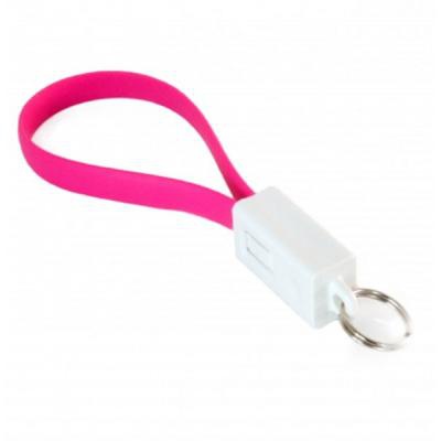 Дата кабель USB 2.0 AM to Type-C 0.18m pink Extradigital (KBU1788)