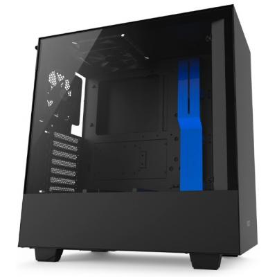 Корпус NZXT H500 Black Blue (CA-H500B-BL)