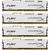Модуль памяти для компьютера DDR4 64GB (4x16GB) 2400 MHz HyperX FURY White Kingston (HX424C15FWK4/64)