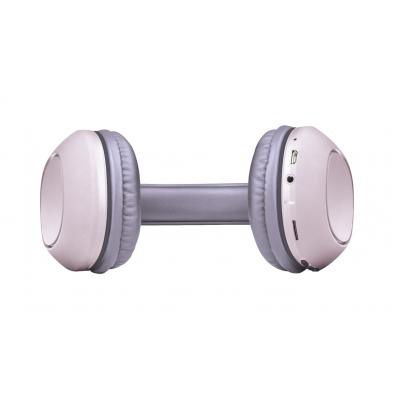 Наушники Trust Dona Wireless Over-Ear Mic Pink (22889)