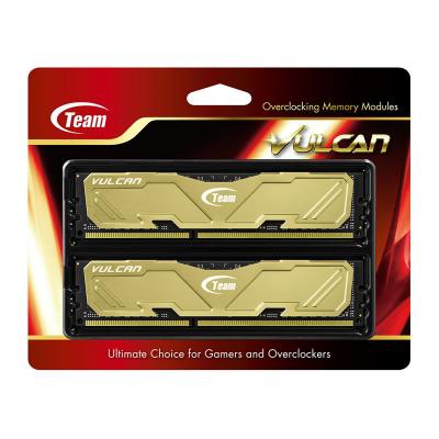 Модуль памяти DDR3 8GB (2x4GB) 2133 MHz Vulcan Yellow Team (TLYED38G2133HC10QDC01)