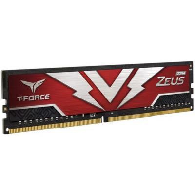 Модуль пам'яті для комп'ютера DDR4 16GB 3200 MHz T-Force Zeus Red Team (TTZD416G3200HC2001)