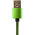 Дата кабель LogicPower USB 2.0 -> Lightning 1м Gr (метал. плетение)  зеленый / Re (5124)