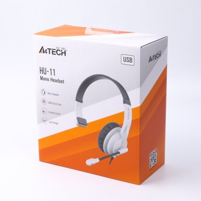 Навушники A4Tech HU-11 Black+White