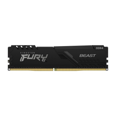 Модуль памяти для компьютера DDR4 8GB 3000 MHz Fury Beast Black Kingston Fury (ex.HyperX) (KF430C15BB/8)