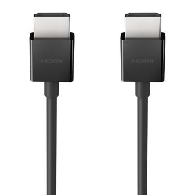 Кабель мультимедийный HDMI to HDMI 2.0m 2.1 4K HDR, Ultra High Speed HDMI Belkin (AV10175bt2M-BLK)