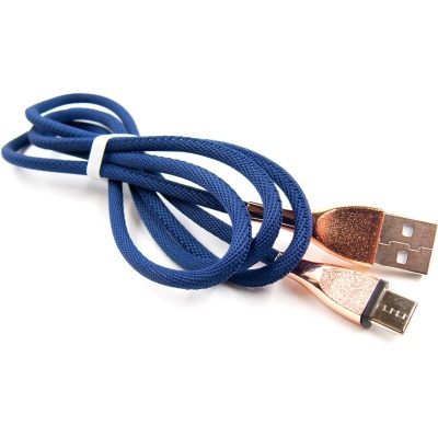 Дата кабель USB 2.0 AM to Type-C 1.0m blue Dengos (NTK-TC-SET-DBLUE)