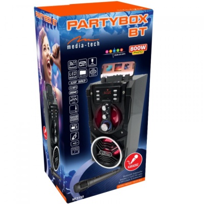 Акустична система Media-Tech Boombox BT 18W Black (MT3150)