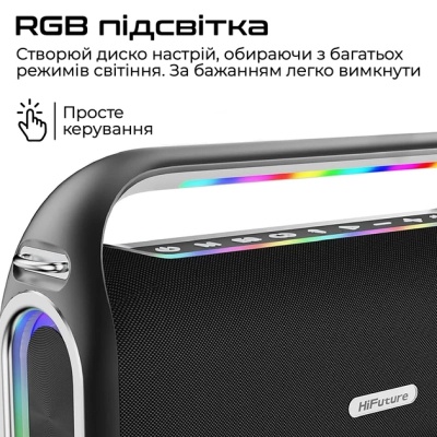 Акустична система HiFuture Musicbox 300 Black (musicbox300.black)