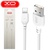 Дата кабель USB 2.0 AM to Micro 5P 1.0m 2.1A white XO (XO-NB-103-MC-1-WH)