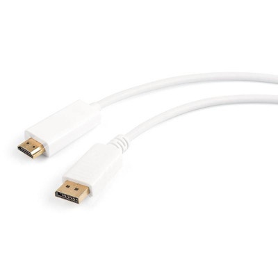 Кабель мультимедійний Display Port to HDMI 1.8m v1.4/v2.1 4K120/8K60 Vinga (VCPDP14HI211.8)