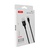 Дата кабель USB 2.0 AM to USB-C 1.0m braided black XO (XO-NB143C1-BK)