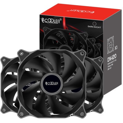 Кулер до корпусу PcCooler DN 120 BK 3in1