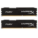 Модуль памяти для компьютера DDR3 8Gb (2x4GB) 1600 MHz HyperX Fury Black Kingston Fury (ex.HyperX) (HX316C10FBK2/8)