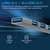 Концентратор Promate USB-C 4-in-1 порти Promate litehub-4.grey (litehub-4.grey)