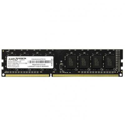 Модуль памяти для компьютера DDR3 4GB 1600 MHz AMD (R534G1601U1S-UOBULK)