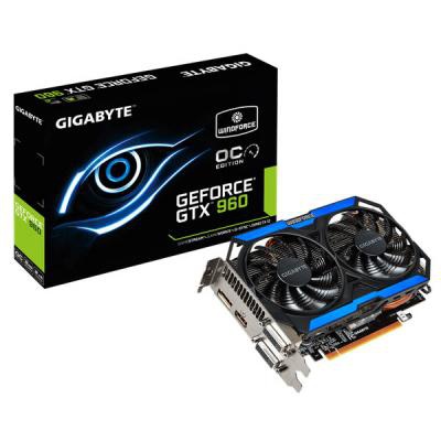 Видеокарта GIGABYTE GeForce GTX960 2048Mb OC (GV-N960OC-2GD)