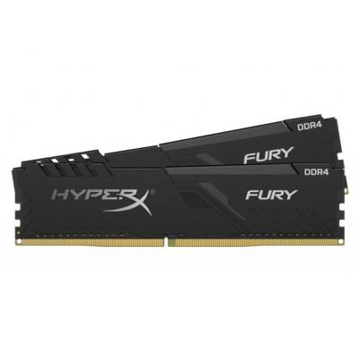 Модуль памяти для компьютера DDR4 32GB (2x16GB) 2400 MHz HyperX FURY Black HyperX (Kingston Fury) (HX424C15FB3K2/32)