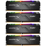 Модуль памяти для компьютера DDR4 128GB (4x32GB) 3600 MHz HyperX Fury RGB HyperX (Kingston Fury) (HX436C18FB3AK4/128)