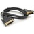 Кабель мультимедійний DVI M to DVI M 1.5m 24+1pin black Merlion (YT-DVI(M)/(M)NY-1.5mB)