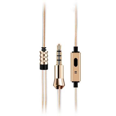 Наушники QKZ DM5 Mic Gold (F_53297)