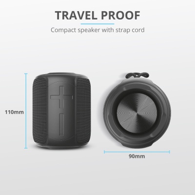 Акустическая система Trust Caro Compact Bluetooth Speaker Black (23834)