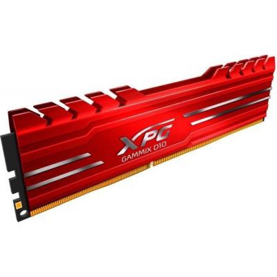 Модуль памяти для компьютера DDR4 8GB 3000 MHz XPG D10 Red ADATA (AX4U300038G16A-SR10)