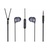 Наушники PHILIPS SHE2405BK/00