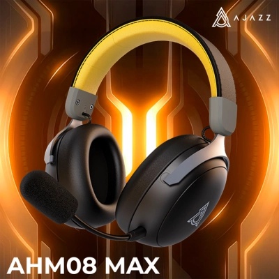 Навушники Ajazz AHM08 MAX 3-Mode Black (AHM08-MAX-BGY)